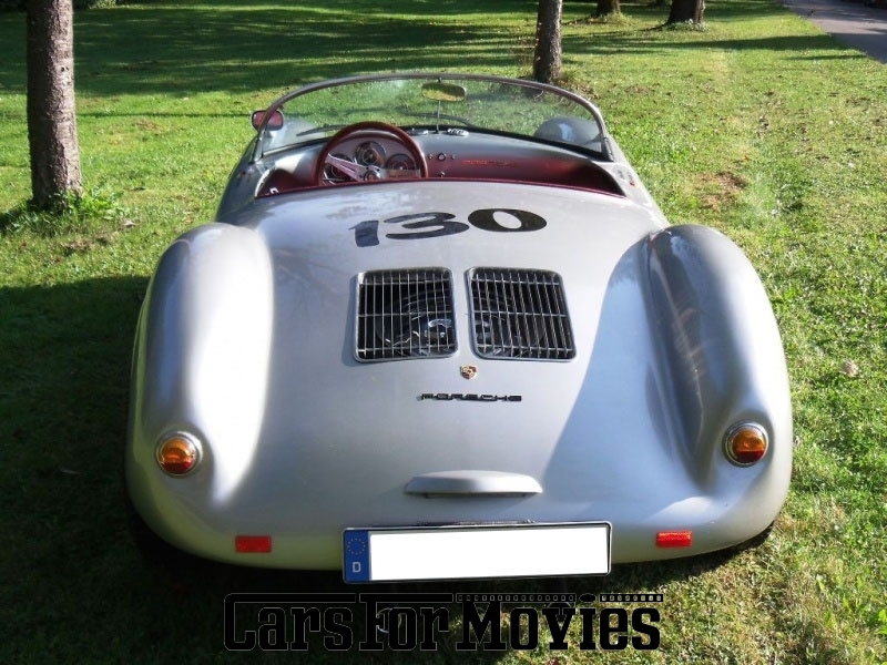CarsForMovies | Porsche 550 Spyder Replica 1991 Deutschland Silber Rot Zivilfahrzeug Cabrio Bayern 3030 Nachbau Sportwagen